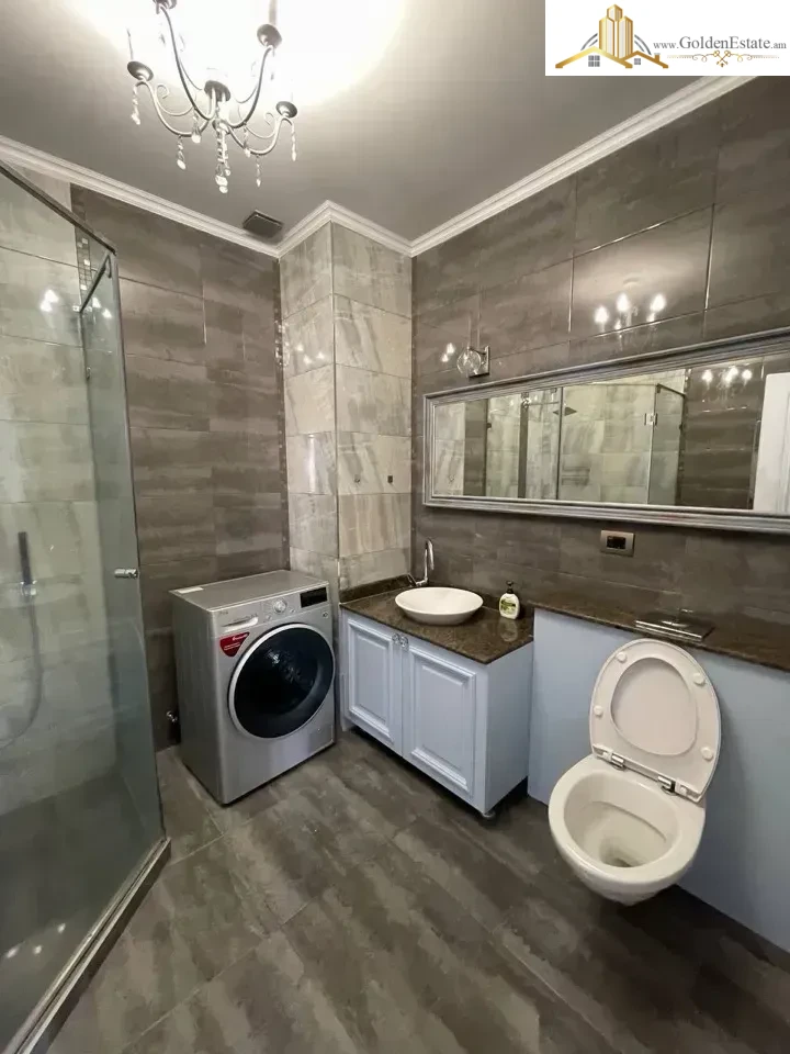 📣 Վարձով է տրվում 3 սենյականոց բնակարան նորակառույց շենքում Ներսես Շնորհալու փողոցում Աջափնյակում, 112 քմ