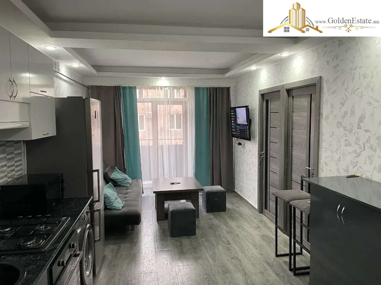 📣 For rent: 3-room apartment on Komitas Avenue, Arabkir, 50 sq.m., 4th floor of 9, high ceilings