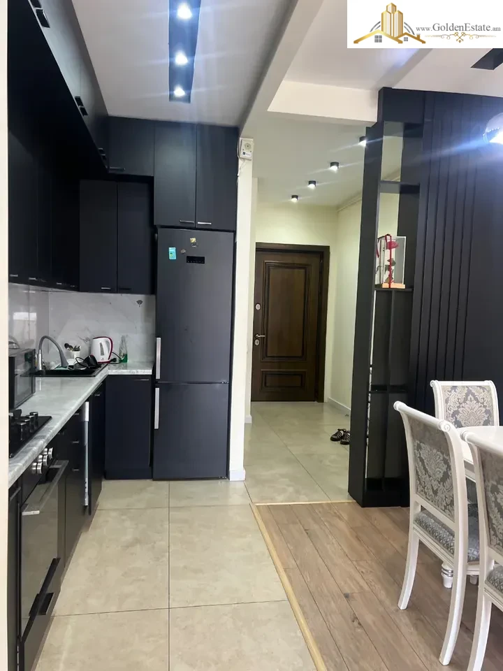 For rent: 3-room apartment in a new building on Griboyedov Street in Arabkir, 70 sq.m., 3rd floor of 16