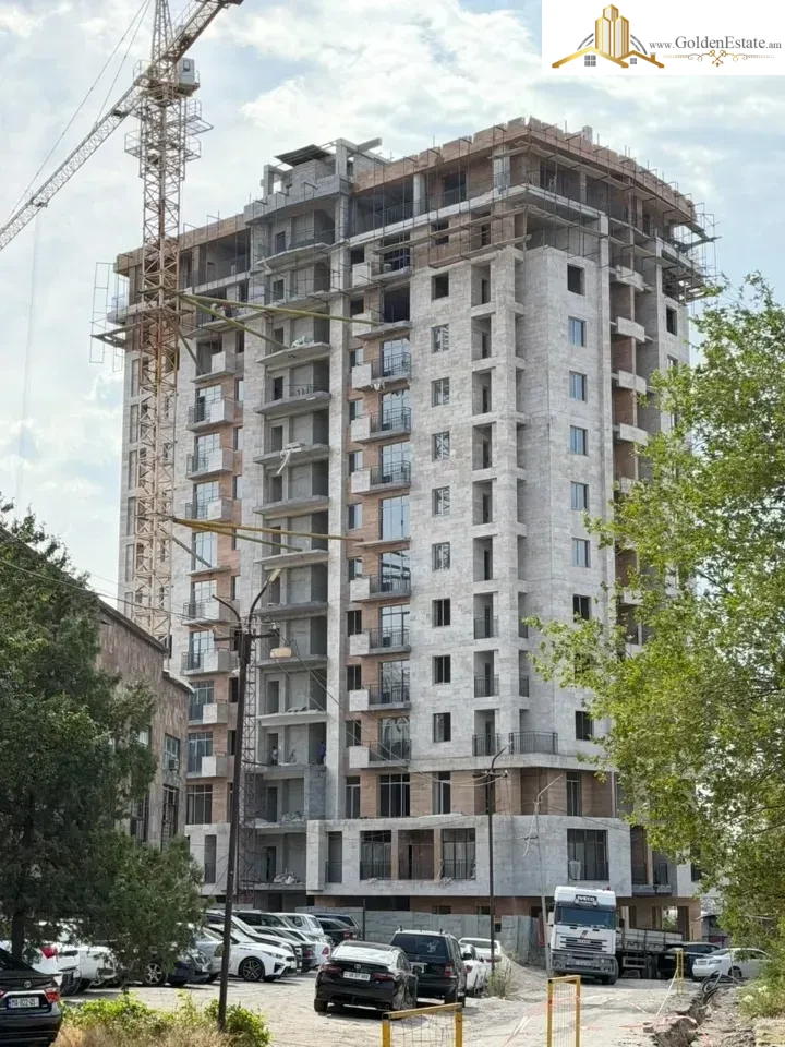 📣 Վաճառվում է 3 սենյականոց բնակարան նորակառույց շենքում Արղության փողոցում Արաբկիրում, 94 քմ, 8/14 հարկ