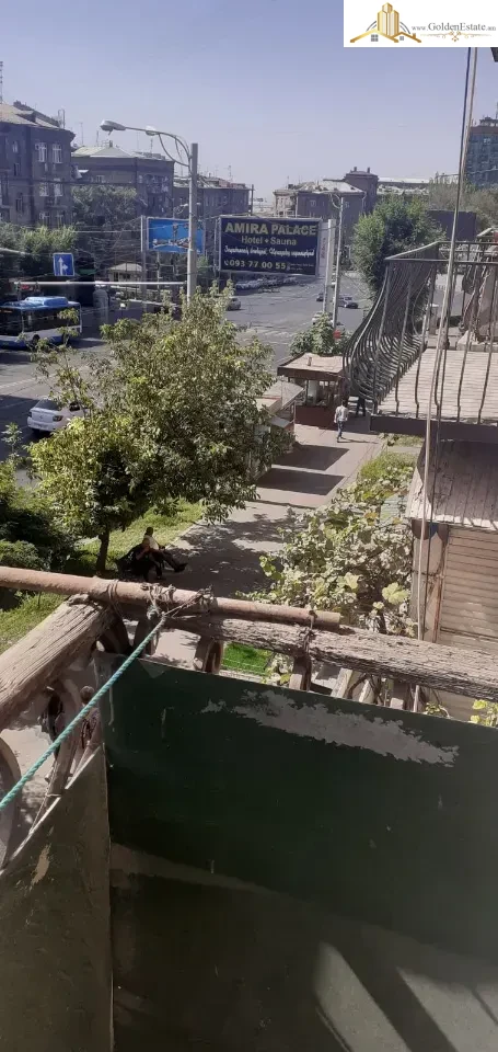 1 room apartment on Komitas Avenue in Arabkir, 36 sq.m., second to last floor, stone building