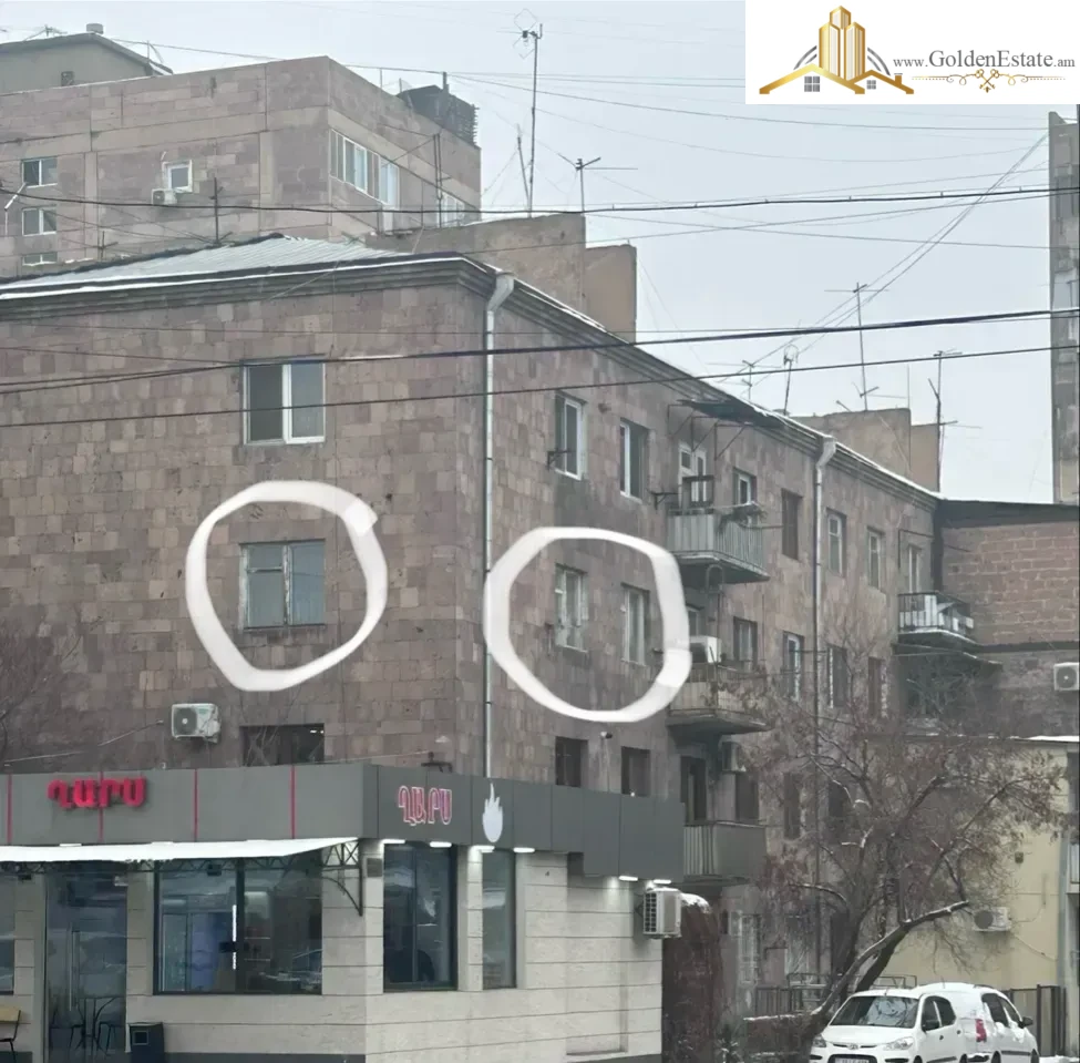 📣 Վաճառվում է 2 սենյականոց բնակարան Արցախի պողոտայում Էրեբունիում, 38 քմ, 3/5 հարկ, քարե շենք
