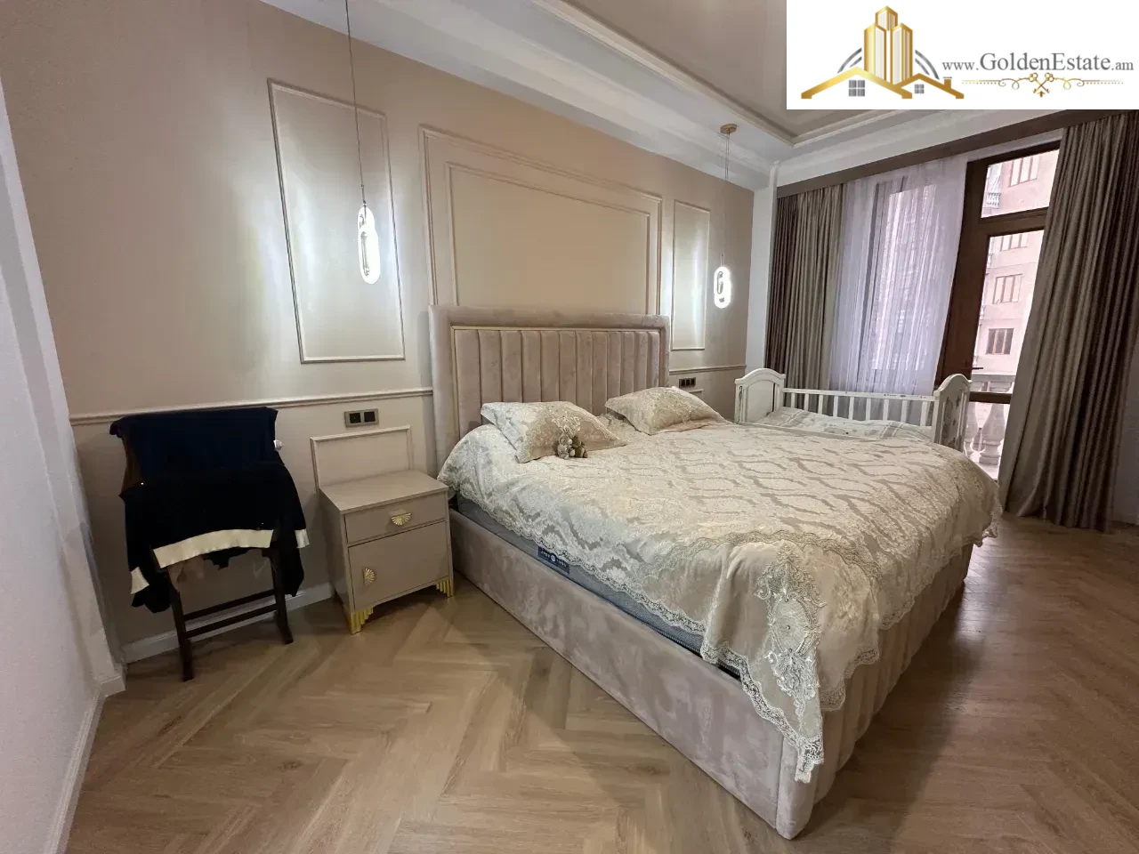 📣 Վաճառվում է 4 սենյականոց բնակարան նորակառույց շենքում Ադոնցի փողոցում Արաբկիրում, 124 քմ, նախավերջին հարկ