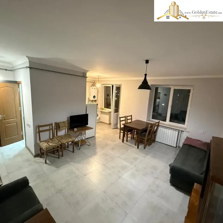 📣 For rent: a 1-room apartment on Garegin Njdeh Street in Shengavit, 39 sq m, stone building