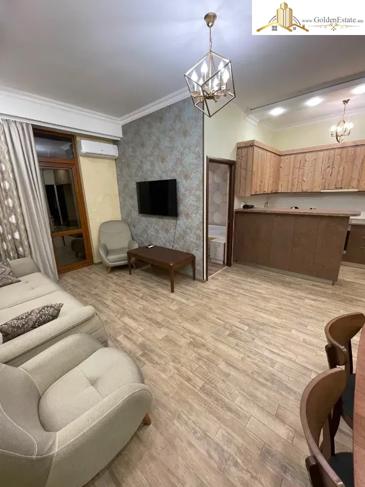 📣 Վարձով է տրվում 2 սենյականոց բնակարան նորակառույց շենքում Ադոնցի փողոցում Արաբկիրում, 50 քմ, 6/8 հարկ