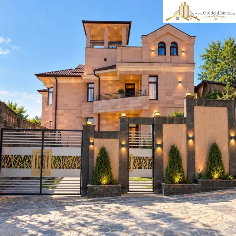 Two story stone house on Orbeli Brothers Street in Arabkir, 440 sq.m., on a 300 sq.m. land