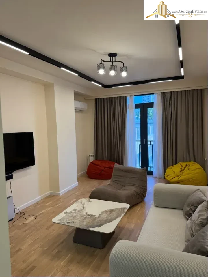📣 A 2-room apartment for rent in a newly built building on Georgian Street in Arabkir, 60 sq m, 5/16 floor