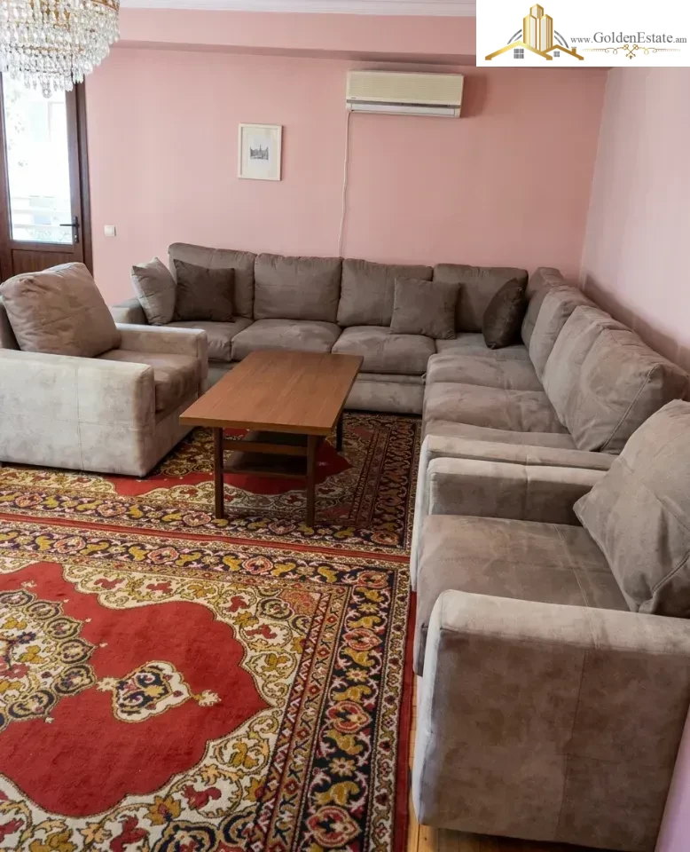 3 room apartment on Pushkin Street in the center, 85 sq.m., 3/9 floor, high ceilings