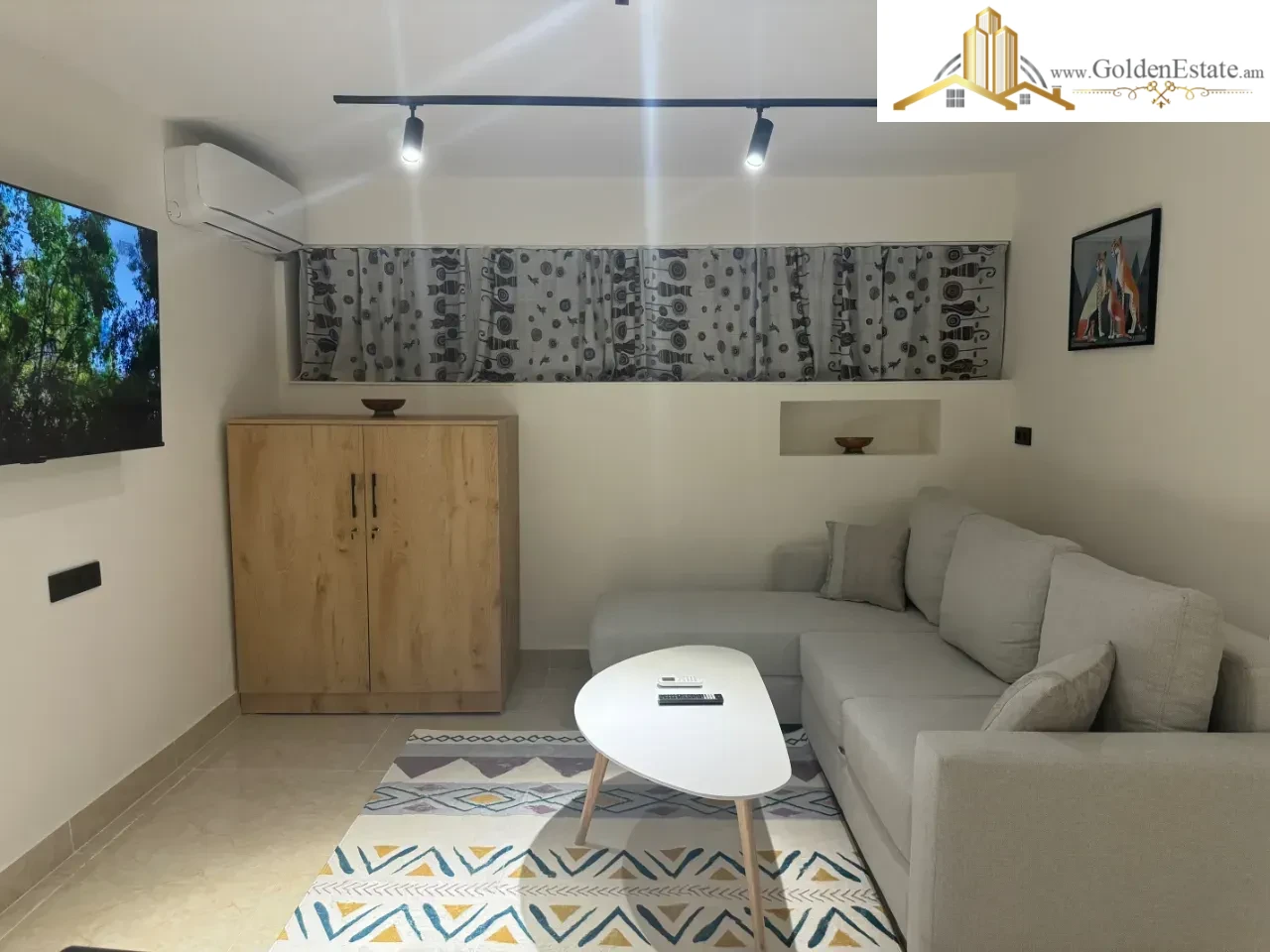 1 room apartment on Saryan Street in the center, 33 sq.m., 1/9 floor