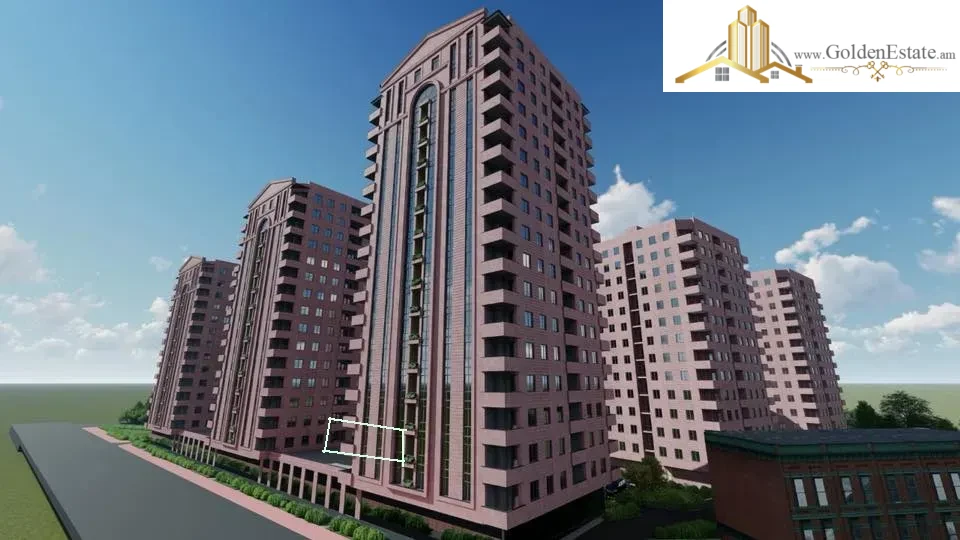 📣 For sale: A 4-room apartment in a newly built residential building in Arabkir, 108 sq m, floor 3/18, 2 bathrooms